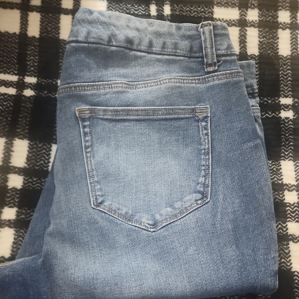 Classic Light Blue Women's Skinny Jeans- MAURICES
